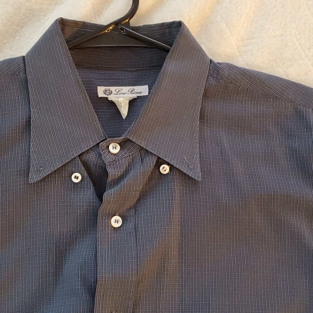 Loro Piana Italian button down shirt
